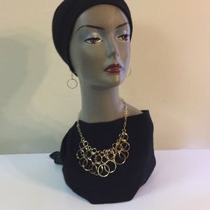 Step into the Bling Ring Necklace and Earring Set